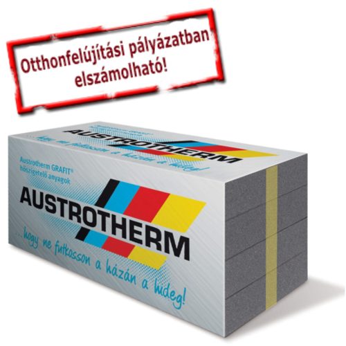 Austrotherm EPS GRAFIT 100 lépésálló grafitos hungarocell -- 2 cm - 20 cm