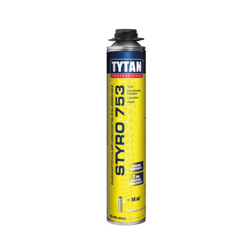 TYTAN Styro 753 homlokzati EPS hungarocell és XPS ragasztásához  - 750 ml/tubus